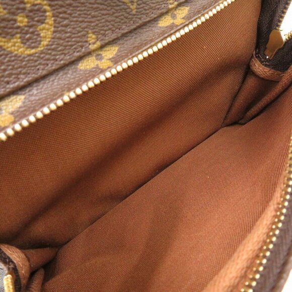 LOUIS VUITTON Brown Monogram Backpack - Picture 8 of 11